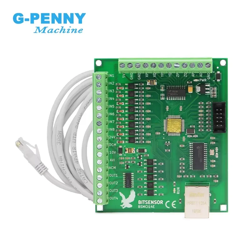 XHC Ethernet Motion Trol Board BSMCI14E 4 Axis MACH3 CNC Motion Controller
XHC Ethernet Motion Trol Board BSMCI14E 4 Axis MACH3 CNC Motion Controller