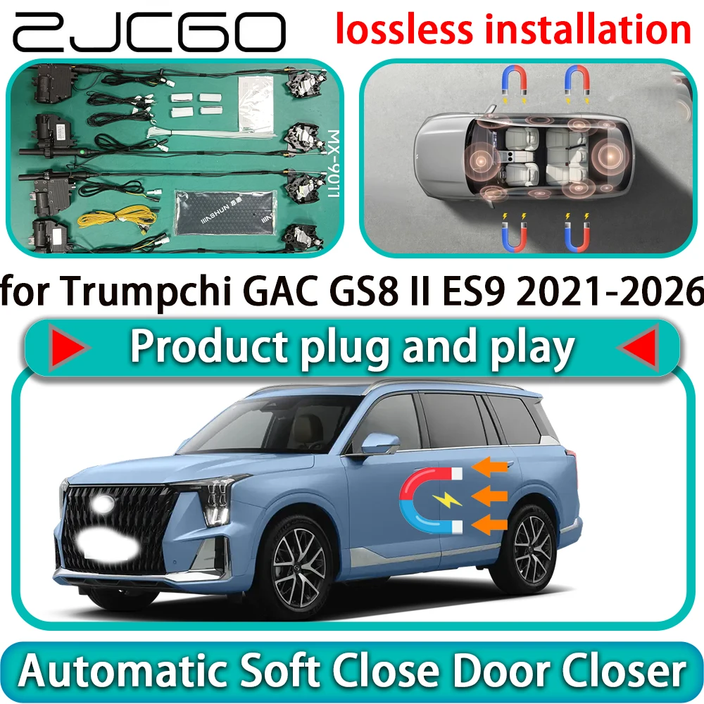 for Trumpchi GAC GS8 II ES9 2021-2026 OEM Auto Pull Car Soft Close Door Kit Power Latch Electric Door Catch Soft Closing Assist
for Trumpchi GAC GS8 II ES9 2021-2026 OEM Auto Pull Car Soft Close Door Kit Power Latch Electric Door Catch Soft Closing Assist
