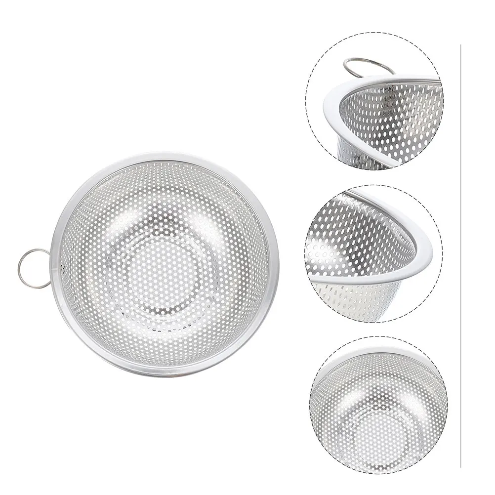 Stainless Steel Drain Kitchen Strainer Rice Washing Filter Mesh Basket For Home Vegetable Fruit Drainer Colander Household Fine
Stainless Steel Drain Kitchen Strainer Rice Washing Filter Mesh Basket For Home Vegetable Fruit Drainer Colander Household Fine