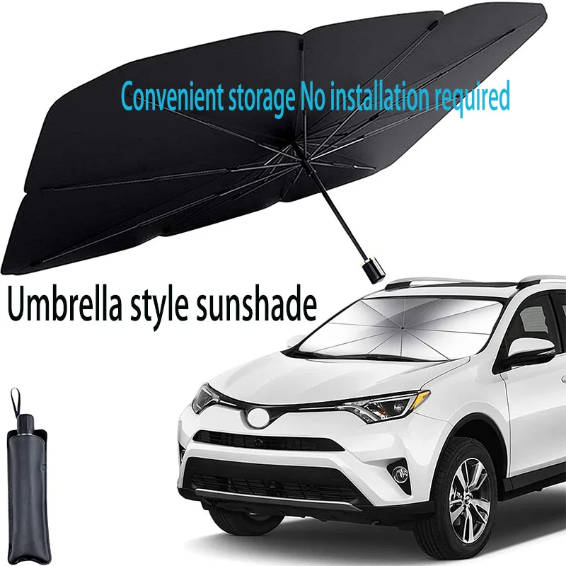 Car sunshade umbrella Sunshade for the front windshield inside the car Sunscreen and thermal insulation Convenient storage
Car sunshade umbrella Sunshade for the front windshield inside the car Sunscreen and thermal insulation Convenient storage
