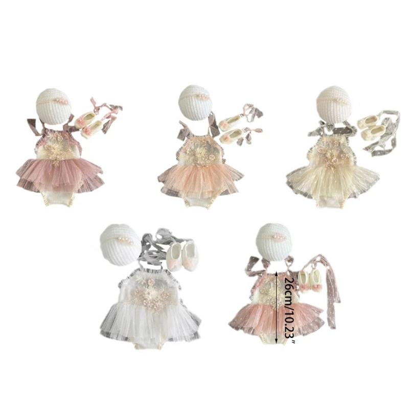 Baby Newborn Photography Props Girl Lace Princess Dress Outfit Romper Photo Clothing Headband Shoes Accessories
Baby Newborn Photography Props Girl Lace Princess Dress Outfit Romper Photo Clothing Headband Shoes Accessories