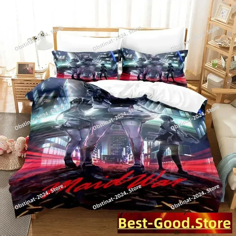 2023 akiba maid war Bedding Set Single Twin Printed Bed Set With Pillowcase Bed Duvet Cover Single Double Queen Super King Size
2023 akiba maid war Bedding Set Single Twin Printed Bed Set With Pillowcase Bed Duvet Cover Single Double Queen Super King Size