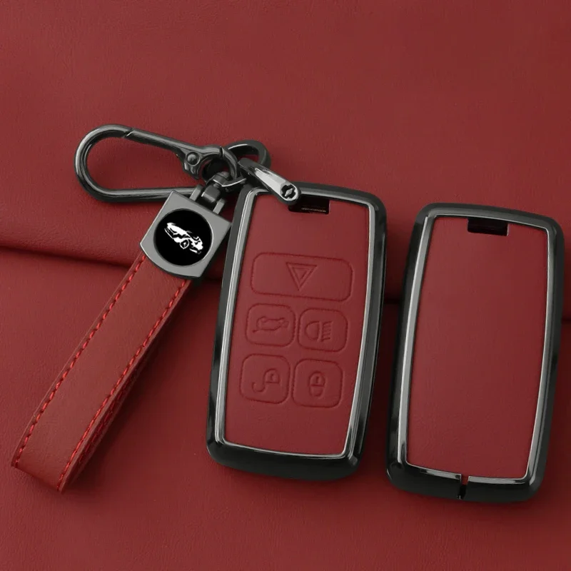 Alloy Car Key Case Cover for Land Rover Range Rover Discoverry 5 Sport Evoque 2018 2019 2020 for Jaguar XEL E-PACE Key Holder
Alloy Car Key Case Cover for Land Rover Range Rover Discoverry 5 Sport Evoque 2018 2019 2020 for Jaguar XEL E-PACE Key Holder