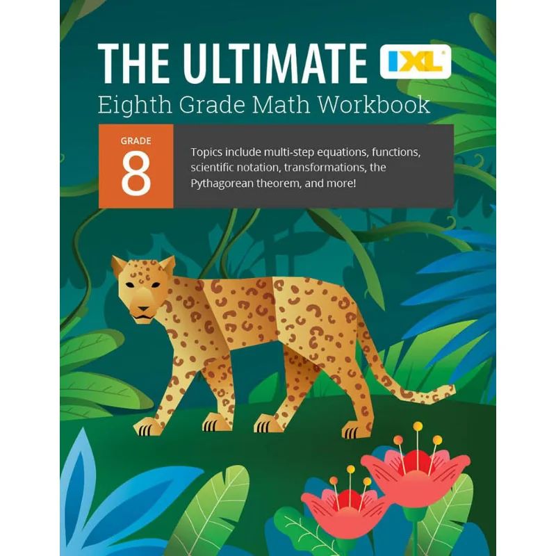 IXL Ultimate Math Workbook 8 класс IXL Learning IXL Learning Inc 9781947569638 Книга
IXL Ultimate Math Workbook 8 класс IXL Learning IXL Learning Inc 9781947569638 Книга
