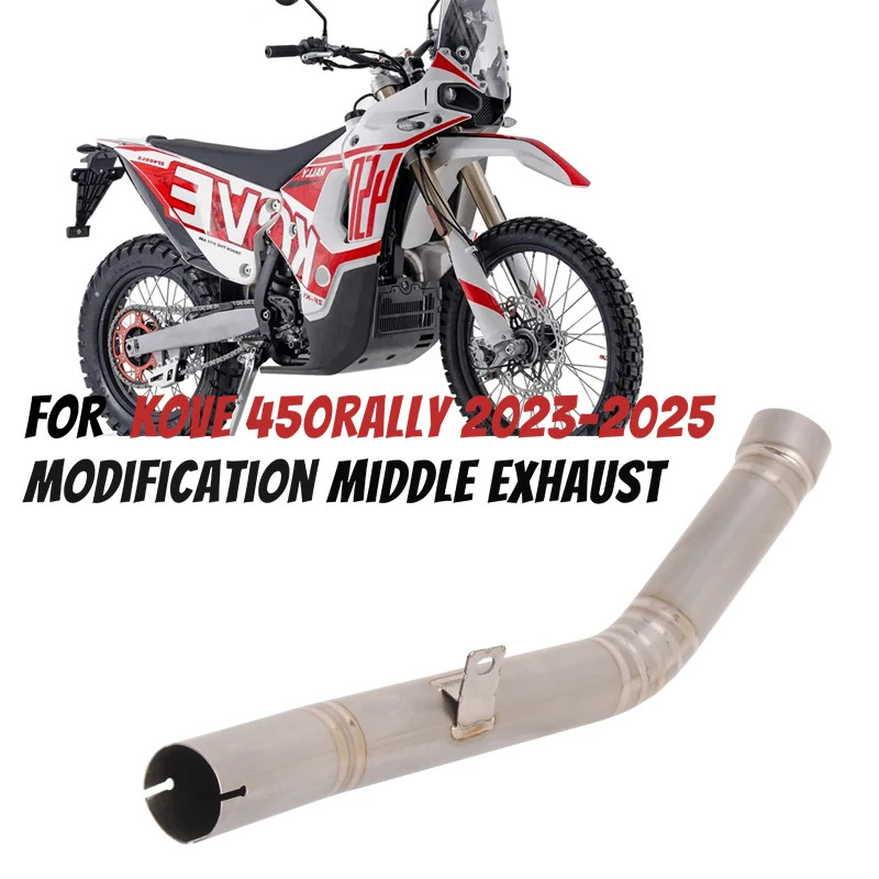 Fit For KOVE 450rally 450 rally 2023 2024 2025 Motorcycle Exhaust Stainless Steel 51mm Middle Link Pipe Connect Original Muffler
Fit For KOVE 450rally 450 rally 2023 2024 2025 Motorcycle Exhaust Stainless Steel 51mm Middle Link Pipe Connect Original Muffler