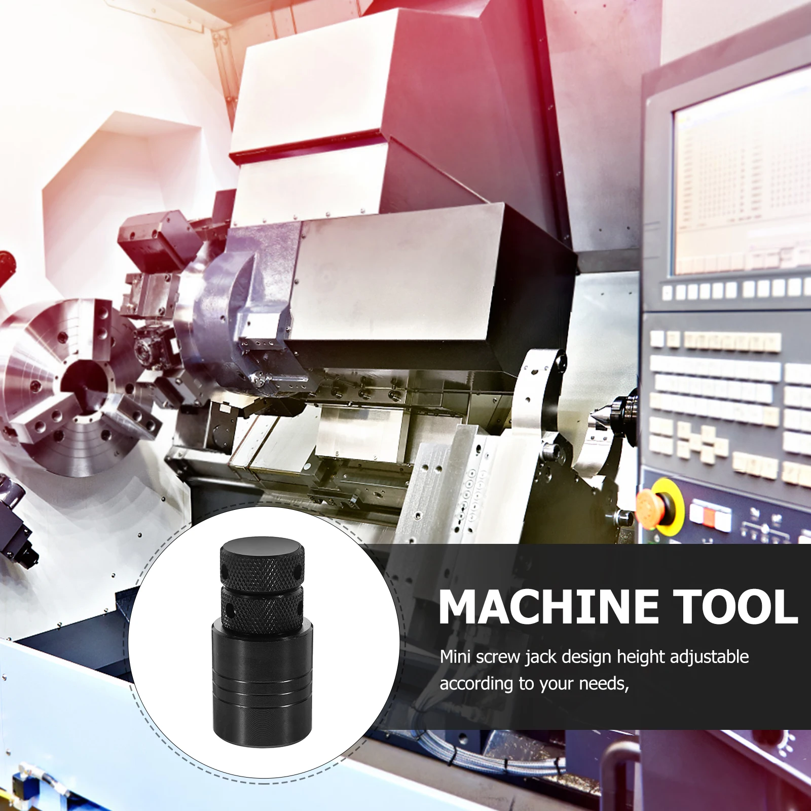 Screw Duty Adjustable 3T Jack Tool Lifting Machinist Mini Leveling Mini Jack Lift Stabilizer Tool Workshops
Screw Duty Adjustable 3T Jack Tool Lifting Machinist Mini Leveling Mini Jack Lift Stabilizer Tool Workshops