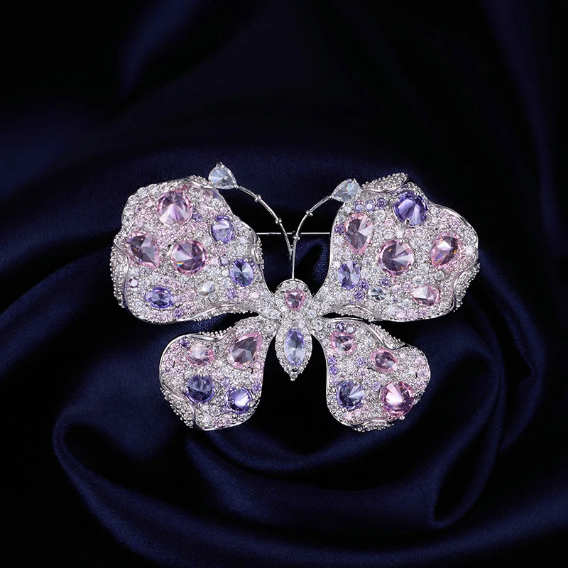 Легкие роскошные благородные фиолетовые броши-бабочки с микроинкрустацией цирконом для женщин, аксессуары из натурального ракушки с пресноводным жемчугом, булавки
Легкие роскошные благородные фиолетовые броши-бабочки с микроинкрустацией цирконом для женщин, аксессуары из натурального ракушки с пресноводным жемчугом, булавки