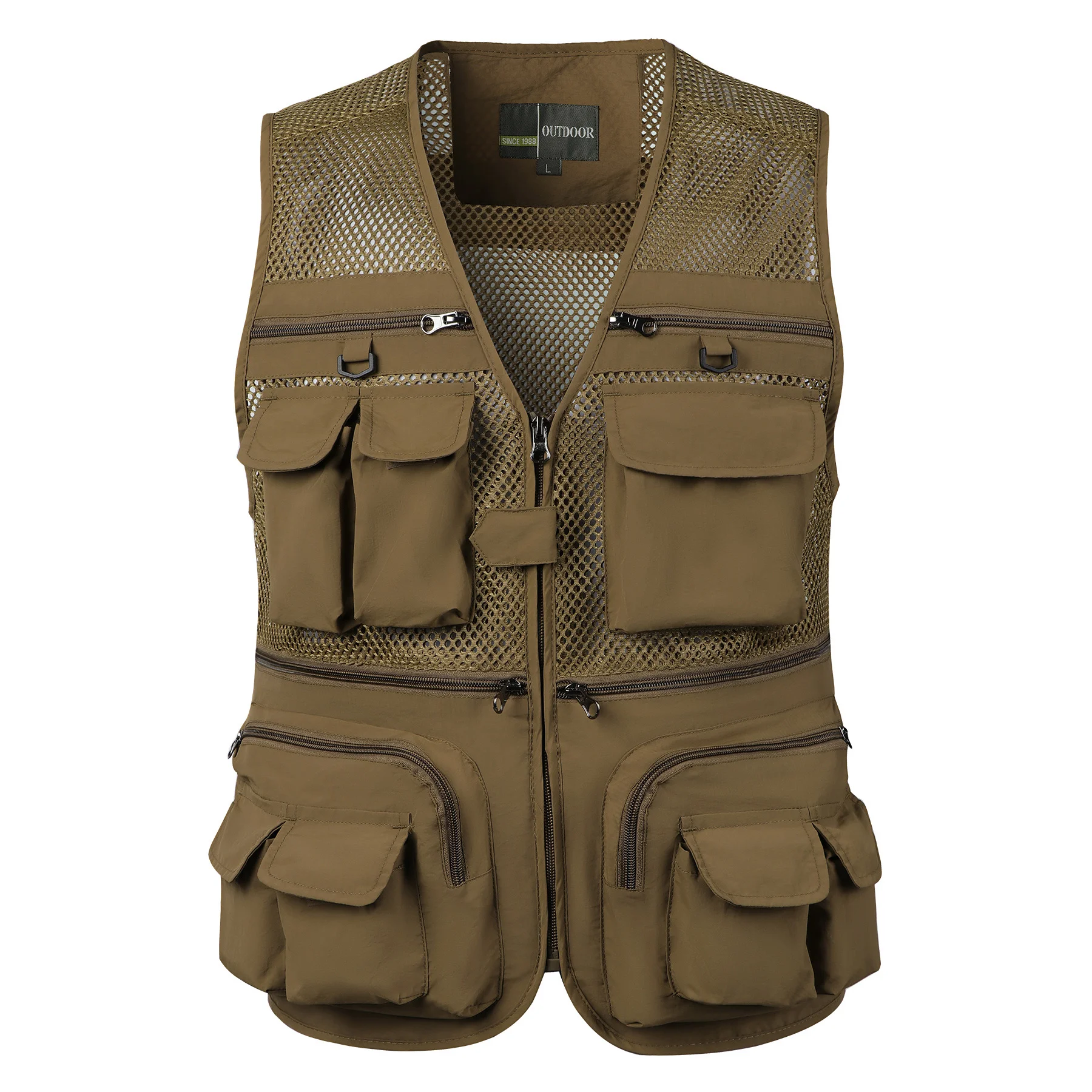 Men's Vest Tactical Webbed Gear Coat Summer Photographer Waistcoat Tool Many Pocket Mesh Work Sleeveless Jacket Male
Men's Vest Tactical Webbed Gear Coat Summer Photographer Waistcoat Tool Many Pocket Mesh Work Sleeveless Jacket Male