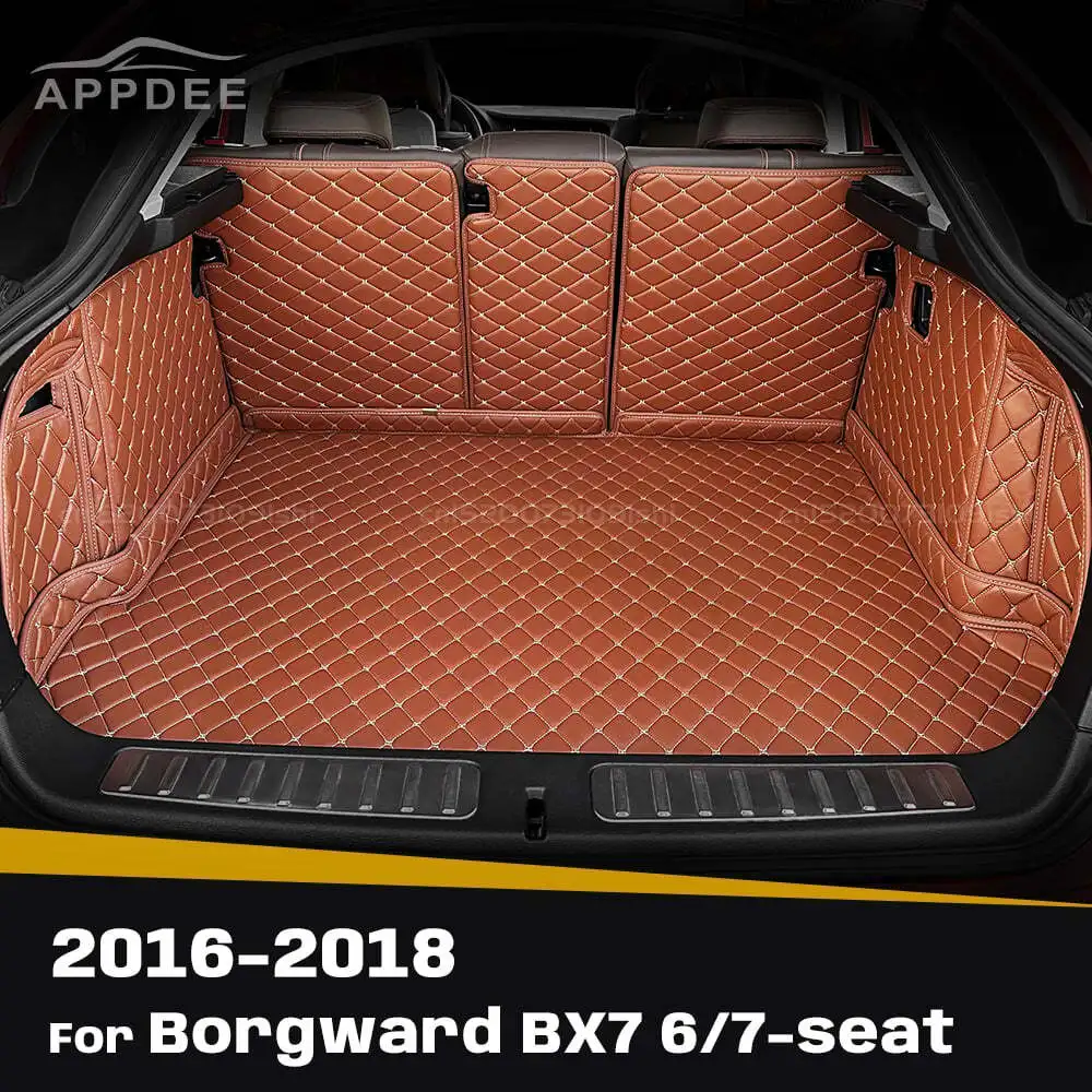Для BORGWARD BX7 6/7-seat 2016-2018 авто полное покрытие коврик для багажника автомобильный защитный коврик грузовой вкладыш аксессуары для интерьера 
Для BORGWARD BX7 6/7-seat 2016-2018 авто полное покрытие коврик для багажника автомобильный защитный коврик грузовой вкладыш аксессуары для интерьера