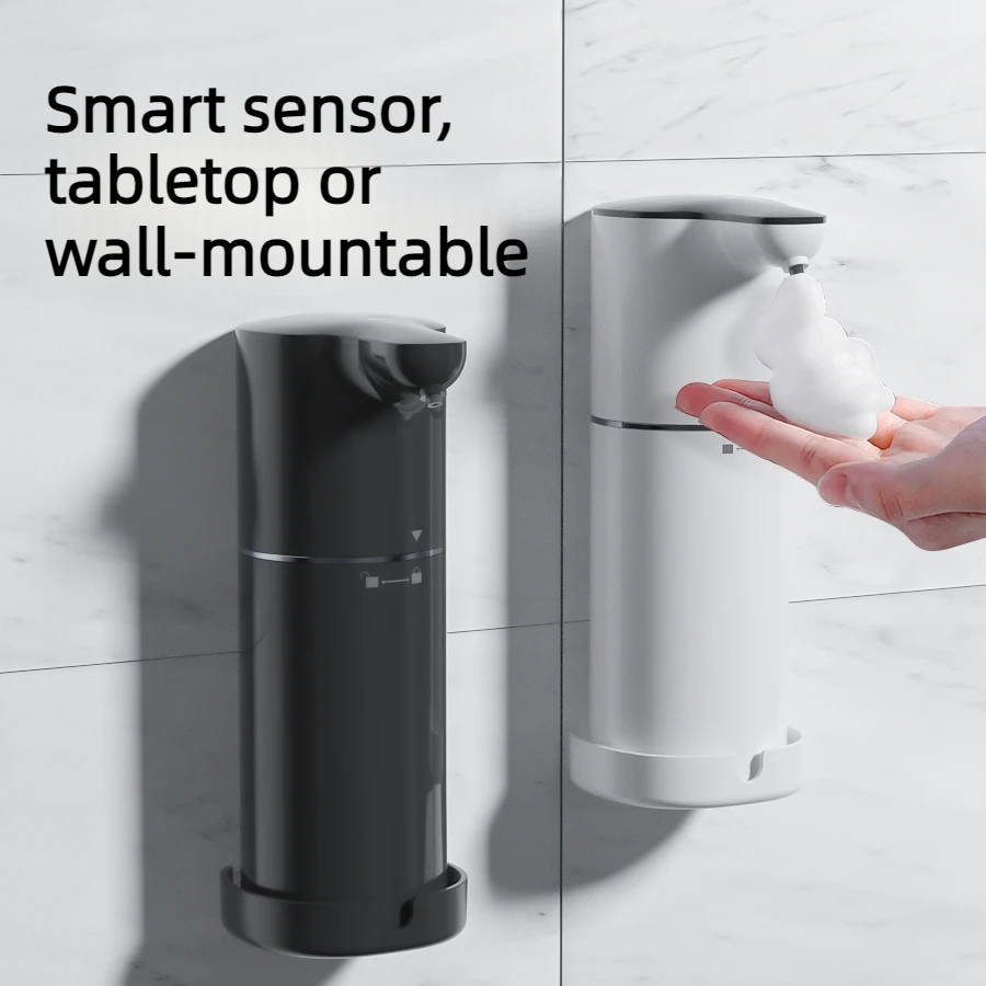Automatic Sensing Soap Dispenser – 350ml Touch-Free Foaming Pump, Dual-Use Desktop or Wall-Mount for Kitchen & Bathroom
Automatic Sensing Soap Dispenser – 350ml Touch-Free Foaming Pump, Dual-Use Desktop or Wall-Mount for Kitchen & Bathroom