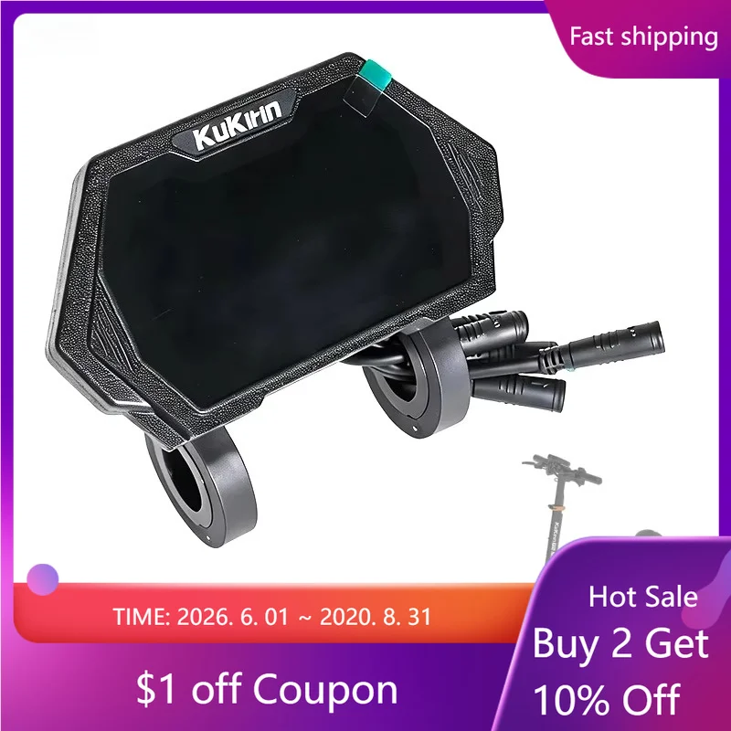 Dashboard 6Pin-D Version TFM13-FEIMI-16 for Kukirin G2 Max Electric Scooter Replacement Parts G2 Max Display Repair
Dashboard 6Pin-D Version TFM13-FEIMI-16 for Kukirin G2 Max Electric Scooter Replacement Parts G2 Max Display Repair