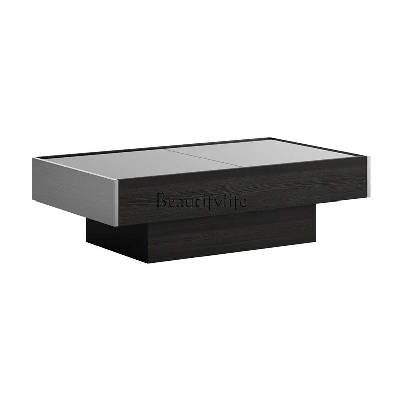 Simple coffee table living room household light luxury retractable storage tea table
Simple coffee table living room household light luxury retractable storage tea table