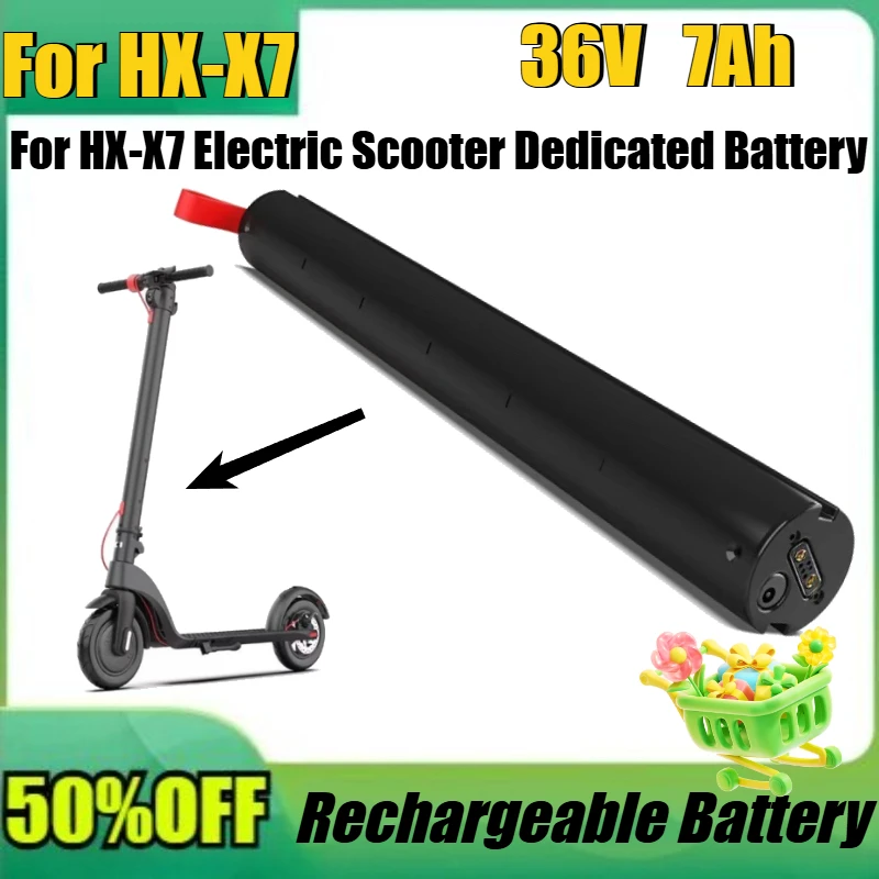 New 7000mAh 36V for HX-X7 Electric Scooter Dedicated Battery Large Capacity and Long Battery Life High Quality Battery
New 7000mAh 36V for HX-X7 Electric Scooter Dedicated Battery Large Capacity and Long Battery Life High Quality Battery