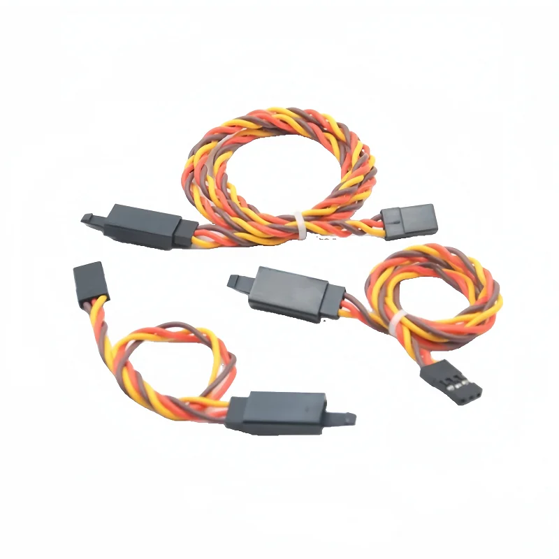 Multi axis fixed wing accessory servo extension cable with buckle twisted pair 30 core flight control cable DuPont cable
Multi axis fixed wing accessory servo extension cable with buckle twisted pair 30 core flight control cable DuPont cable