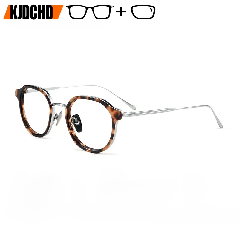 KJDCHD Pure Titanium Progressive Optical Eyeglasses Men Myopia Spectacles Eyewear Vintage Round Multifocus Prescription Glasses
KJDCHD Pure Titanium Progressive Optical Eyeglasses Men Myopia Spectacles Eyewear Vintage Round Multifocus Prescription Glasses