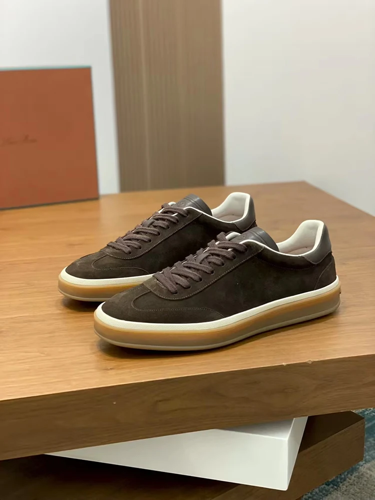 Spring Autumn Casual Retro Sports Shoes Double Size Suitable for Both Women Men Leather Material Flat Soles Sports Shoes
Spring Autumn Casual Retro Sports Shoes Double Size Suitable for Both Women Men Leather Material Flat Soles Sports Shoes