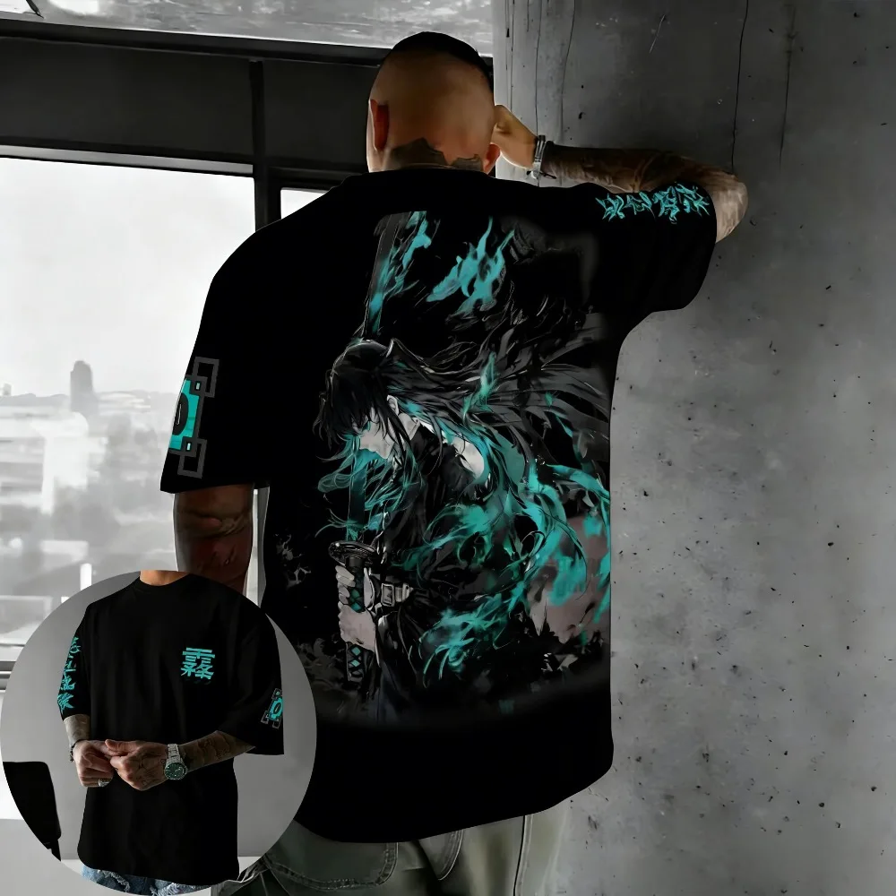 Plus Size Demon Slayer Anime Printed Men, Women T-shirt Casual Summer Parent Child Top Fashion Harajuku Style Street Wear Y2K
Plus Size Demon Slayer Anime Printed Men, Women T-shirt Casual Summer Parent Child Top Fashion Harajuku Style Street Wear Y2K