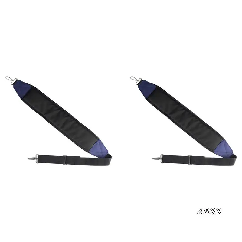 2X Adjustable Golf Bag Strap, Single Padded Adjustable Straps, Universal Backpack Shoulder Strap With Two Metal Hooks 
2X Adjustable Golf Bag Strap, Single Padded Adjustable Straps, Universal Backpack Shoulder Strap With Two Metal Hooks