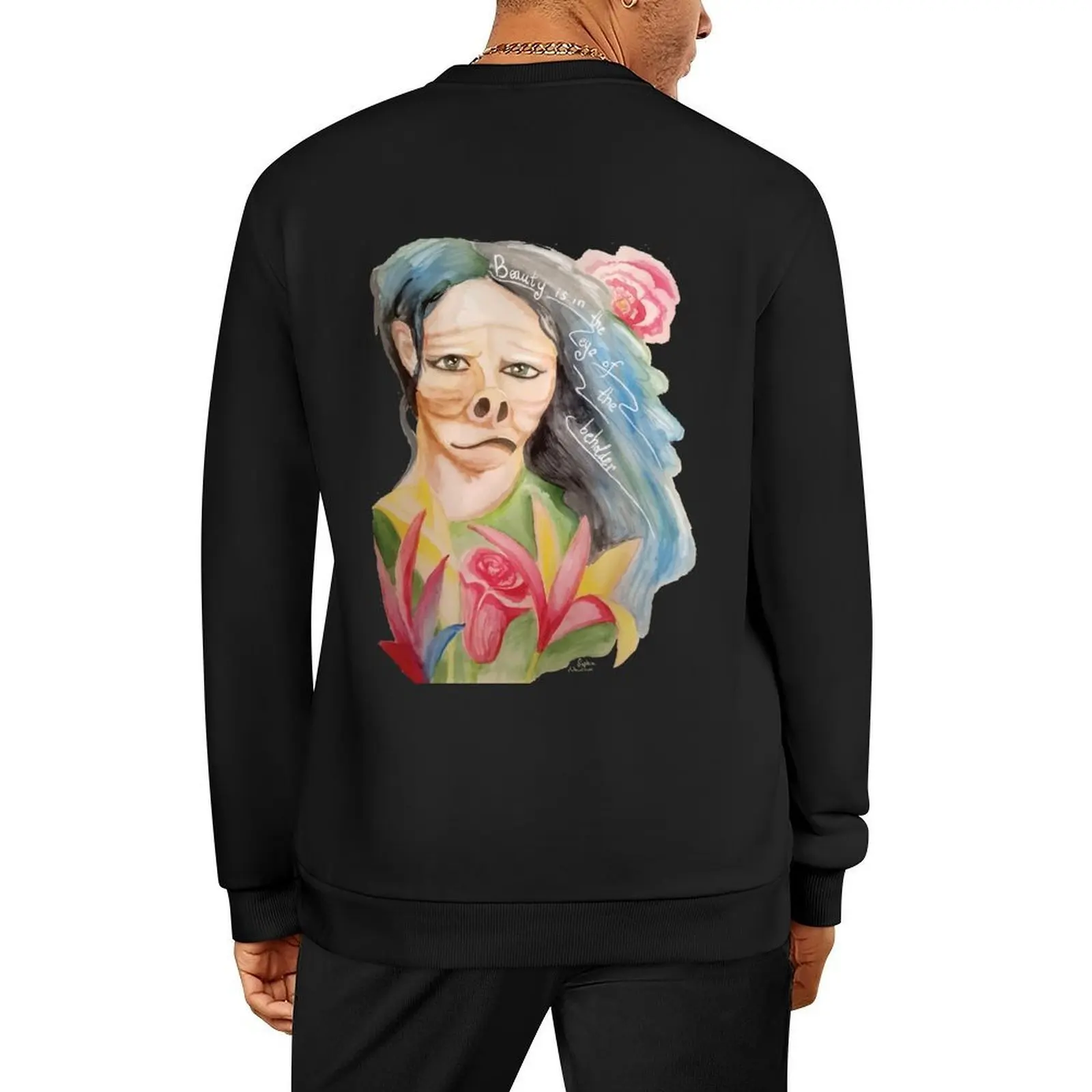 Beauty is in the eye of the beholder Pullover korean clothes male clothes autumn clothes sweatshirts for men
Beauty is in the eye of the beholder Pullover korean clothes male clothes autumn clothes sweatshirts for men