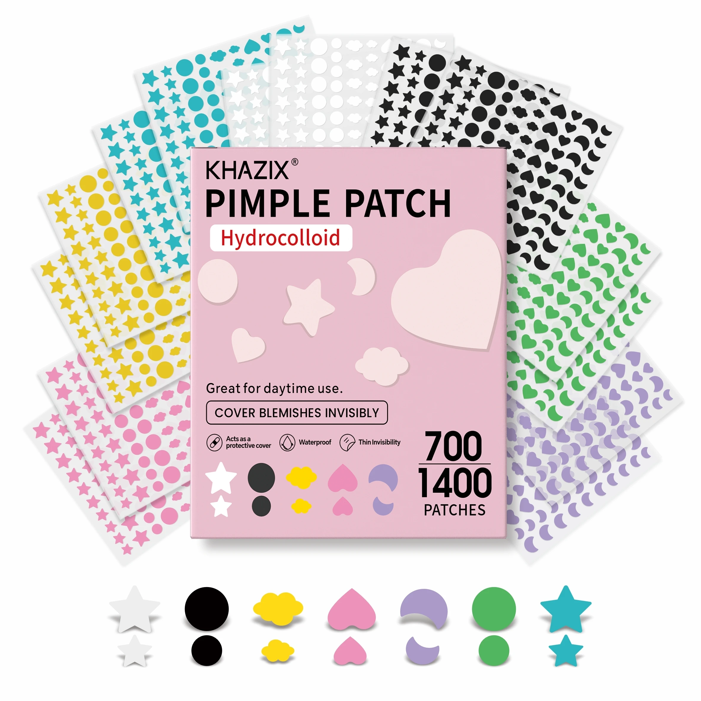 Count Acne Patch, Covers Pimple And Acne, Acne Pimple Patch for Covering Zits And Blemishes, Spot Stickers for Face And Skin.
Count Acne Patch, Covers Pimple And Acne, Acne Pimple Patch for Covering Zits And Blemishes, Spot Stickers for Face And Skin.
