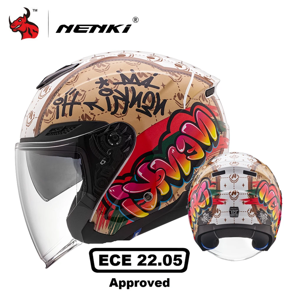 ECE Certified Motorcycle Helmet Chopper 3/4 Open Face Moto Helmet Double Lens Moto Casque Casco Capacete Scooter Helmet
ECE Certified Motorcycle Helmet Chopper 3/4 Open Face Moto Helmet Double Lens Moto Casque Casco Capacete Scooter Helmet