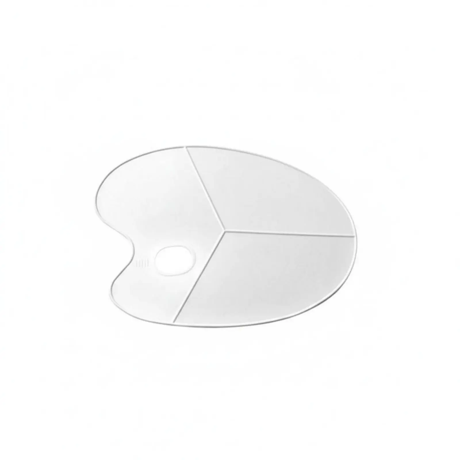 Thumb-Hole Paint Palette Divided Sections Thumb-Hole -Combineing Board Sleek Surface Portable for Artists, School, Workshop
Thumb-Hole Paint Palette Divided Sections Thumb-Hole -Combineing Board Sleek Surface Portable for Artists, School, Workshop