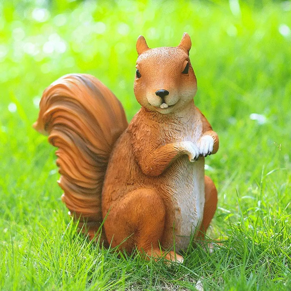 Creative Cute Mini Squirrel Ornaments Handmade Resin Crafts Squirrel Statues Realistic Animal Figurine Living Room Bedroom
Creative Cute Mini Squirrel Ornaments Handmade Resin Crafts Squirrel Statues Realistic Animal Figurine Living Room Bedroom