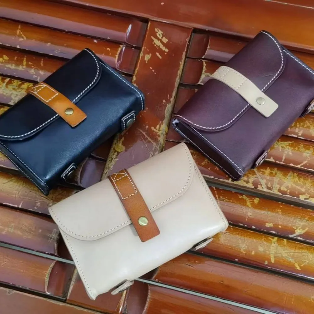 Outdoor Leather Fanny Pack Contrasting Men's Primary Color Vegetable Tanning Versatile Fashion Simple Top Layercowhide Bag Retro
Outdoor Leather Fanny Pack Contrasting Men's Primary Color Vegetable Tanning Versatile Fashion Simple Top Layercowhide Bag Retro