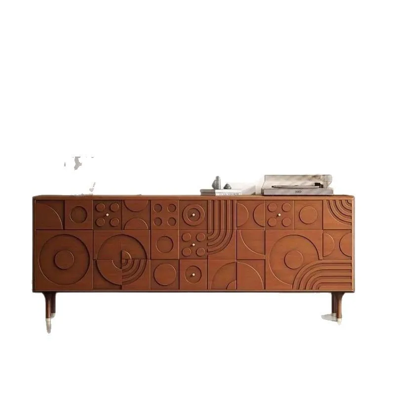Medieval retro wind solid wood carving elements flower double door chest imported boxwood
Medieval retro wind solid wood carving elements flower double door chest imported boxwood