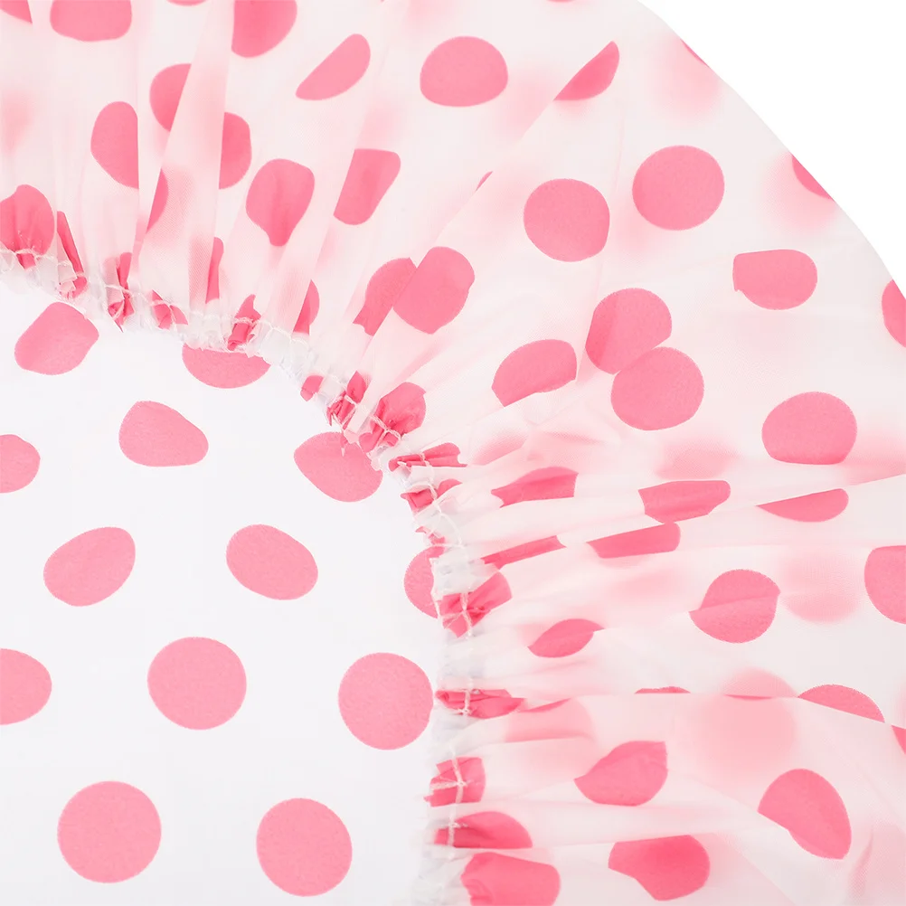 6 Pcs Waterproof Shower Cap Plastic Bathroom Cute Caps Hotel Bathing Little Bit Large for Women
6 Pcs Waterproof Shower Cap Plastic Bathroom Cute Caps Hotel Bathing Little Bit Large for Women