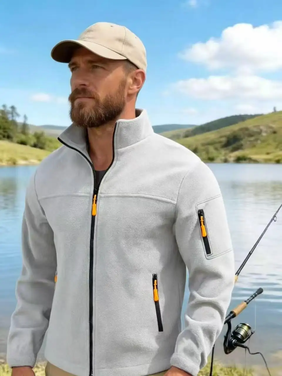Men's hoodie autumn and winter 2026 new item fleece outdoor warm fleece jacket casual sports trend top
Men's hoodie autumn and winter 2026 new item fleece outdoor warm fleece jacket casual sports trend top