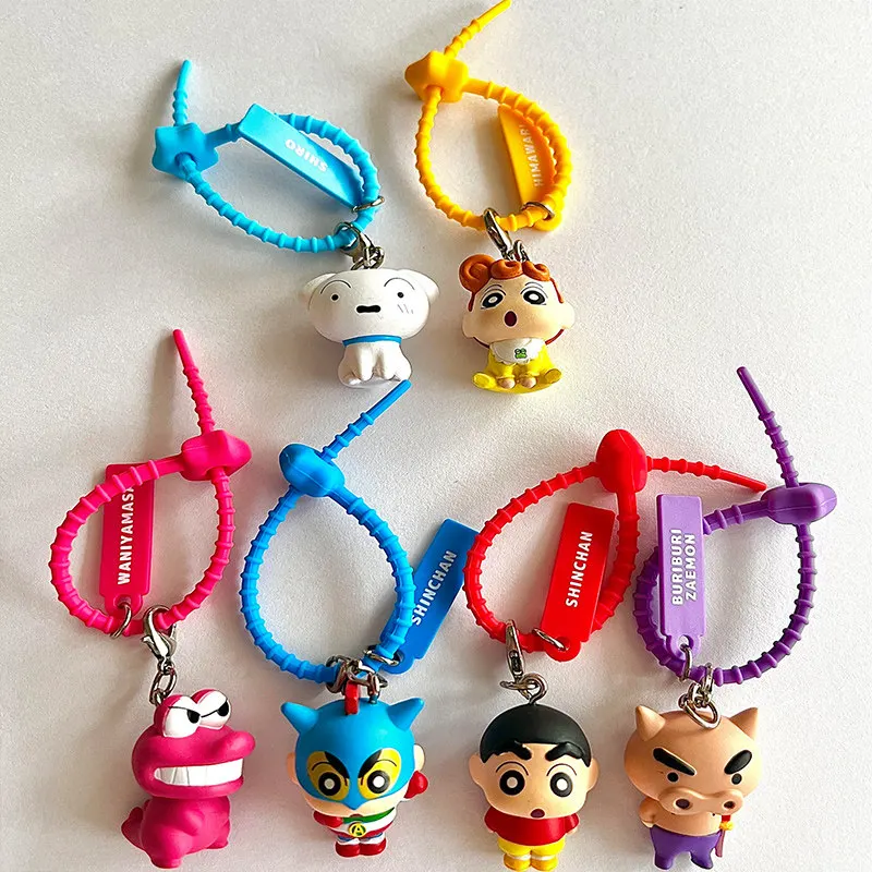 Bandai Crayon Shin-Chan Gashapon Strap Set Shiro Himawari Action Kamen Mountain Cable Tie Collectible Toy Gift New In Stock
Bandai Crayon Shin-Chan Gashapon Strap Set Shiro Himawari Action Kamen Mountain Cable Tie Collectible Toy Gift New In Stock