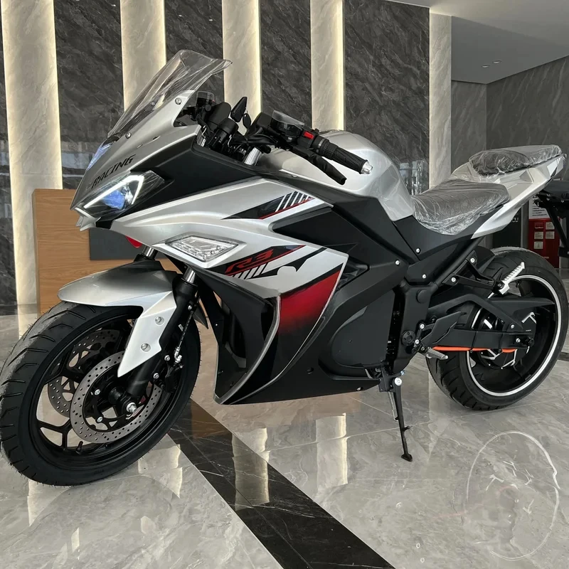 3000W Electric Motorcycle Hot-sale 2024 Factory Direct Selling Price strong power New Fashion Battery 72V E-bike For Adults
3000W Electric Motorcycle Hot-sale 2024 Factory Direct Selling Price strong power New Fashion Battery 72V E-bike For Adults