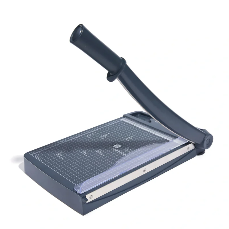 Mini Paper Trimmer Guillotine Cutter A4 Cut Length Desktop Paper Cutting Machine with Security Cutter Head
Mini Paper Trimmer Guillotine Cutter A4 Cut Length Desktop Paper Cutting Machine with Security Cutter Head