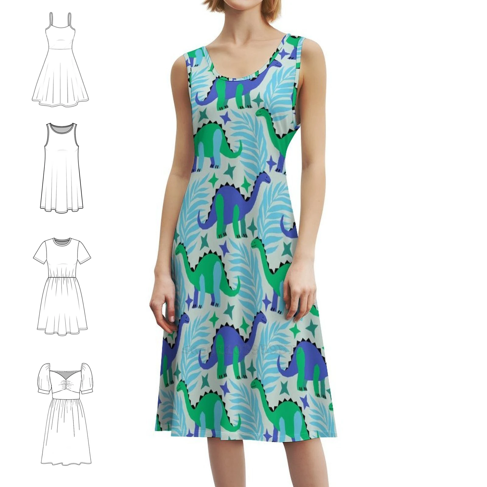 Богемное платье без рукавов с динозаврами для женщин, пляжные вечерние платья с принтом, детское яркое вечернее платье с динозавром и геометрическим рисунком, женское
Богемное платье без рукавов с динозаврами для женщин, пляжные вечерние платья с принтом, детское яркое вечернее платье с динозавром и геометрическим рисунком, женское