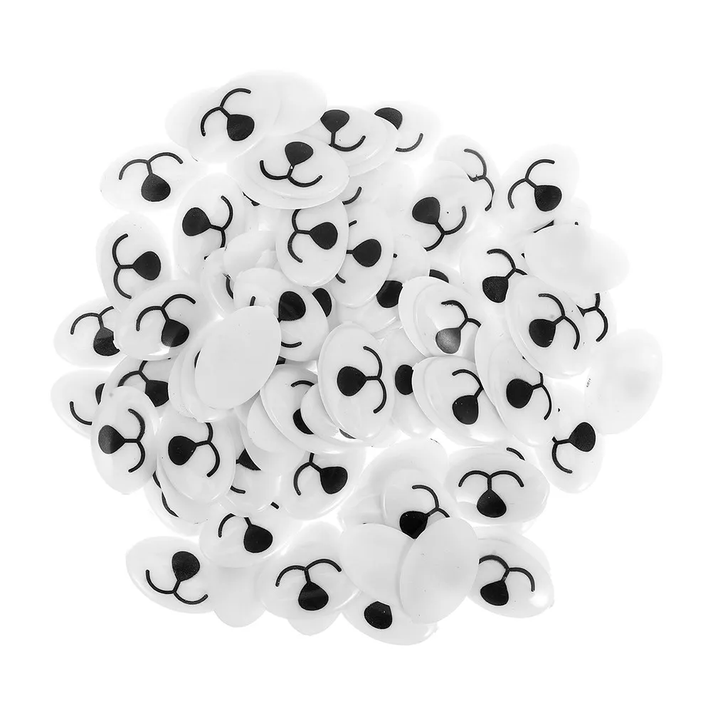 100Pcs Safety Nose for Crochet Animals DIY Making Accessories Flat Bottom Oval Mouth for Stuffed Animal Crafts Creative Supply
100Pcs Safety Nose for Crochet Animals DIY Making Accessories Flat Bottom Oval Mouth for Stuffed Animal Crafts Creative Supply