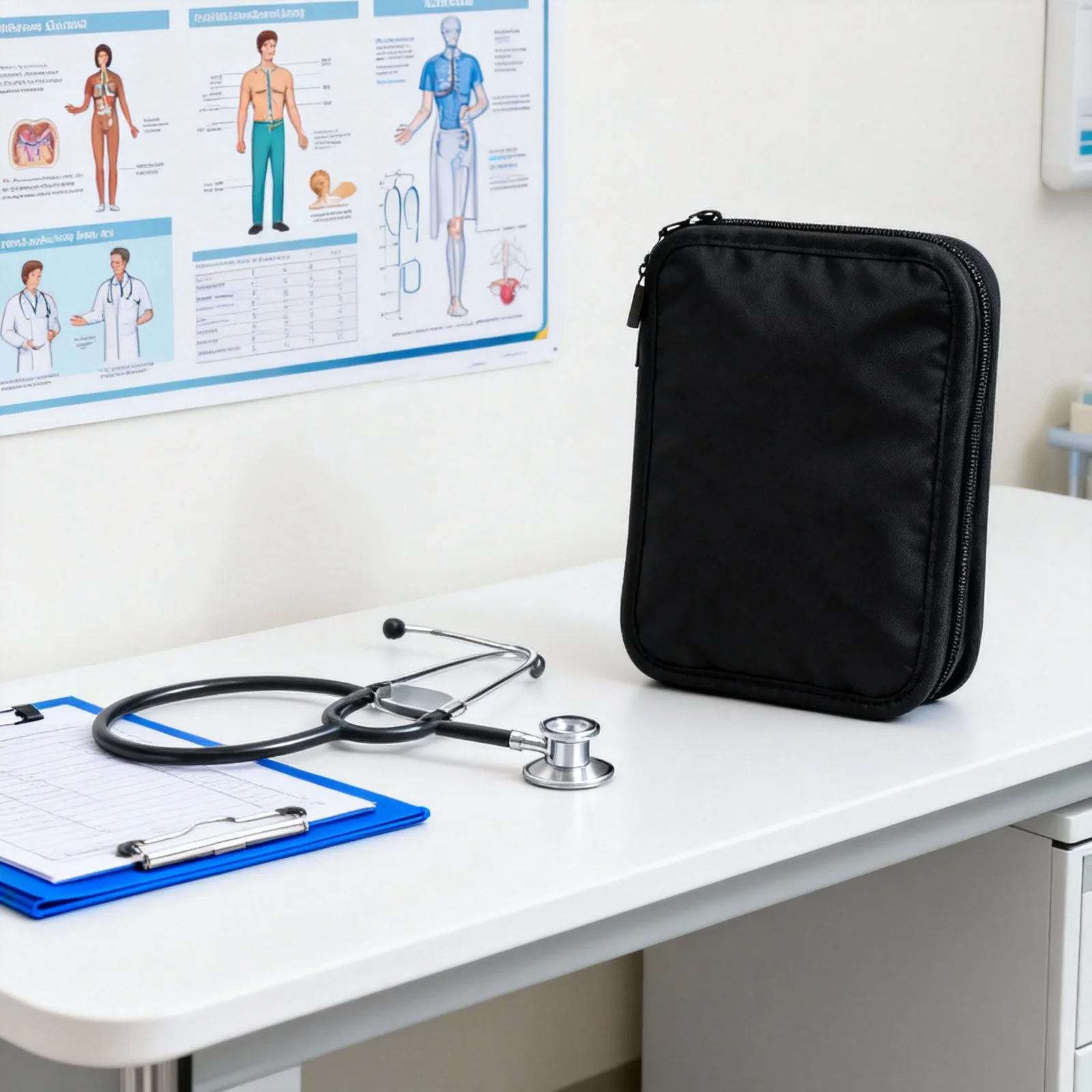 Glucose Meter Organizer Portable Black Compact Shockproof Storage Bag for Diabetic Supplies Travel Medical Case
Glucose Meter Organizer Portable Black Compact Shockproof Storage Bag for Diabetic Supplies Travel Medical Case