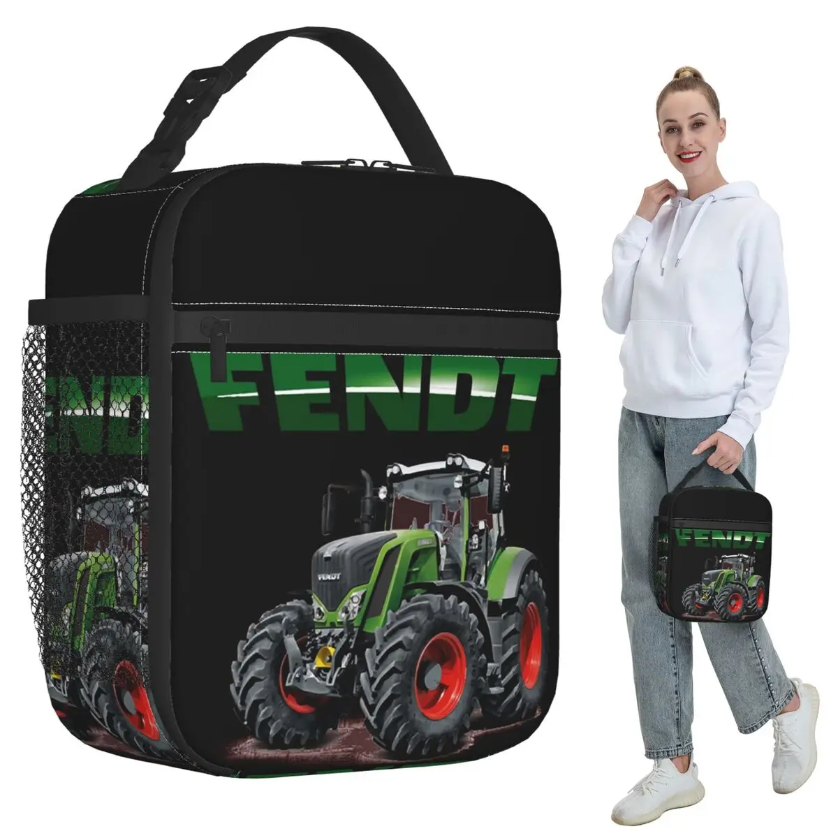 Изолированная сумка для обеда Fendt German Tractors для женщин, термосумка для офиса, портативный контейнер для еды, сумка-холодильник для обедов
Изолированная сумка для обеда Fendt German Tractors для женщин, термосумка для офиса, портативный контейнер для еды, сумка-холодильник для обедов