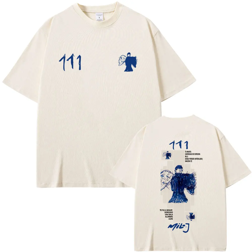 Rapper Milo J 111 Album Graphic T-shirt Men Women Hip Hop Fashion Pop Music T Shirts Male Casual Vintage Oversized Streetwear
Rapper Milo J 111 Album Graphic T-shirt Men Women Hip Hop Fashion Pop Music T Shirts Male Casual Vintage Oversized Streetwear