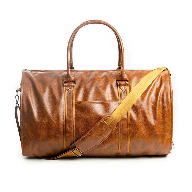 Leather Travel Clothing Bag Convertible Men's Suit Luggage Bag with Shoe Compartment for Men garment duffle bag convertible ita
Leather Travel Clothing Bag Convertible Men's Suit Luggage Bag with Shoe Compartment for Men garment duffle bag convertible ita