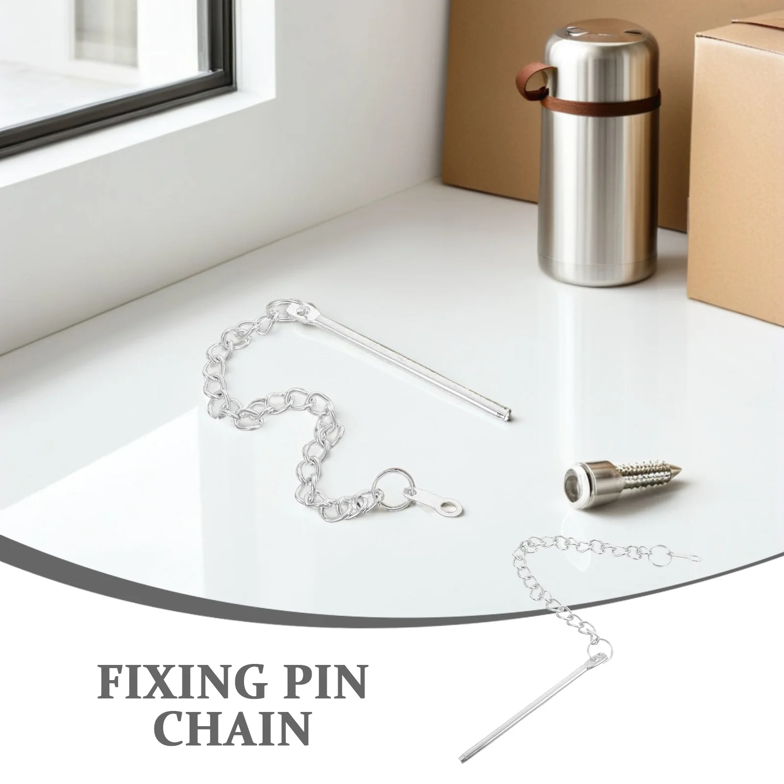 2pcs Outdoor Umbrella Accessories Patio Umbrella Pin Chain Replacement Parts For Garden Parasols Easy Install Kit 
2pcs Outdoor Umbrella Accessories Patio Umbrella Pin Chain Replacement Parts For Garden Parasols Easy Install Kit