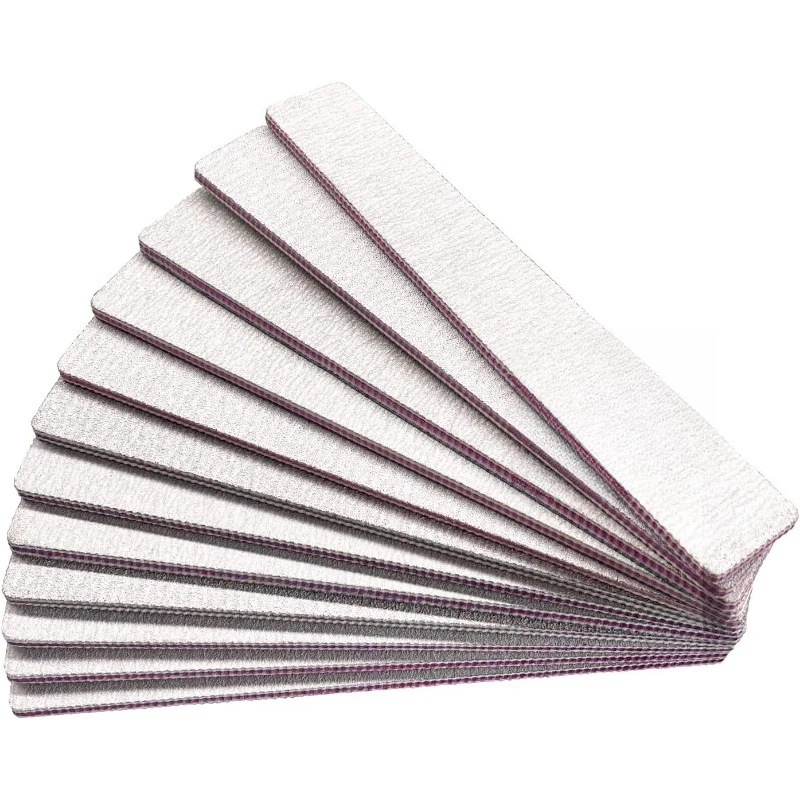 File 12 PCS Professional Reusable 100/180 Grit Double Sides Washable Nail File Manicure Tools for Poly Nail Extension Gel a
File 12 PCS Professional Reusable 100/180 Grit Double Sides Washable Nail File Manicure Tools for Poly Nail Extension Gel a
