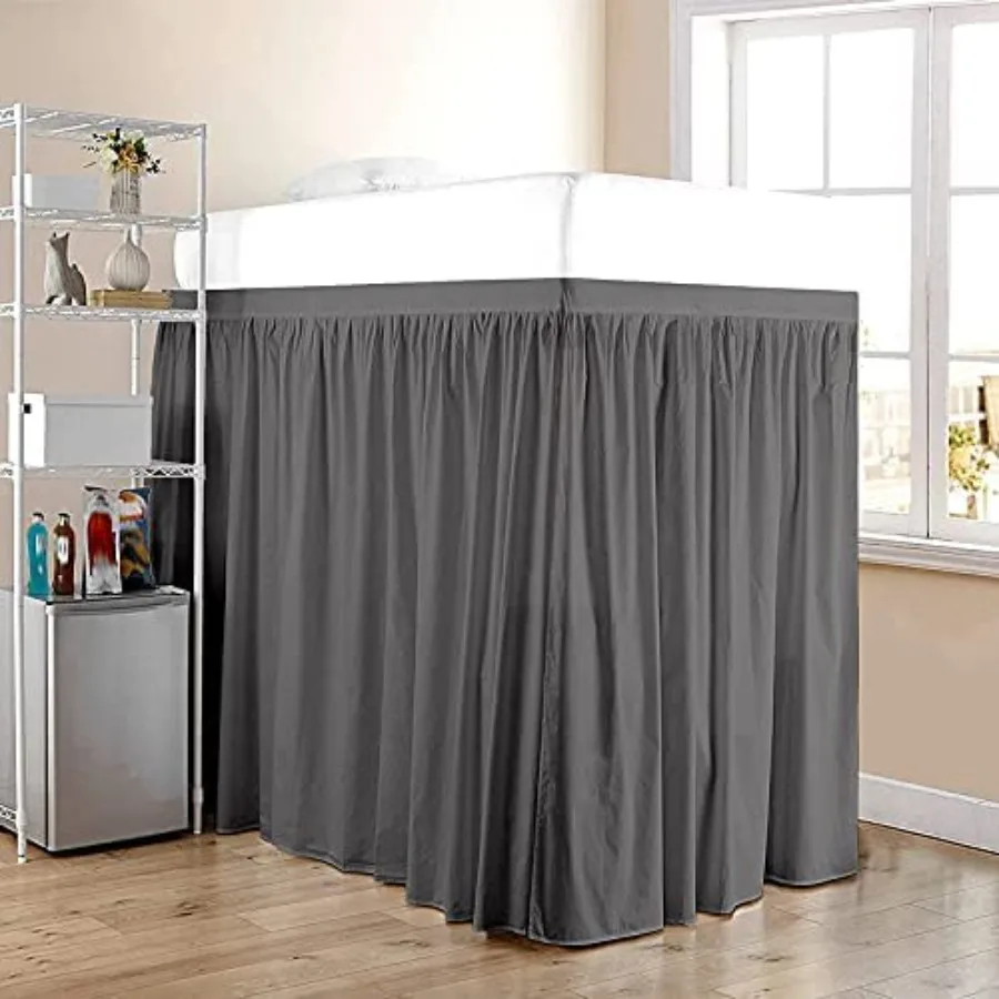 Юбка для кровати Twin XL, 32 дюйма, 100% микрофибра, удлиненная, темно-серая
Юбка для кровати Twin XL, 32 дюйма, 100% микрофибра, удлиненная, темно-серая
