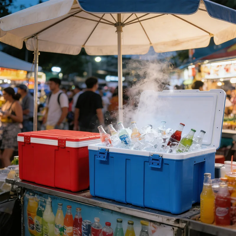 50L Commercial Takeaway Insulation Box for Street Vendors, Large Capacity Food Delivery Thermal Insulation Outdoor
50L Commercial Takeaway Insulation Box for Street Vendors, Large Capacity Food Delivery Thermal Insulation Outdoor