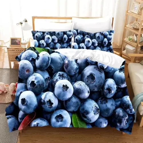 Blueberry Duvet Cover Bedding Set Decoration Gift Suitable for Children Boys Girls Adults Warm Soft Comfortable and Breathable
Blueberry Duvet Cover Bedding Set Decoration Gift Suitable for Children Boys Girls Adults Warm Soft Comfortable and Breathable