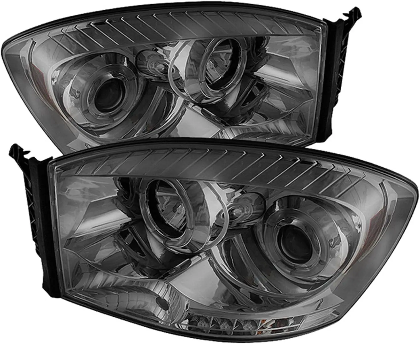 Авто 5010025 Dodge Ram 1500 06-08 / Ram 2500/3500 06-09 Фары для проекторов - LED Halo - LED (Сменные светодиоды) - Дым - Высокий
Авто 5010025 Dodge Ram 1500 06-08 / Ram 2500/3500 06-09 Фары для проекторов - LED Halo - LED (Сменные светодиоды) - Дым - Высокий