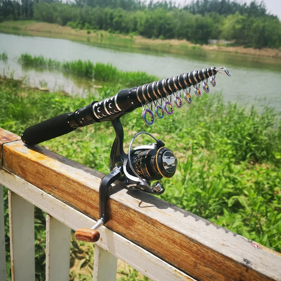 Ultra short hard telescopic carbon rod combination portable sea rod reel kit, complete set of fishing equipment with line bait
Ultra short hard telescopic carbon rod combination portable sea rod reel kit, complete set of fishing equipment with line bait