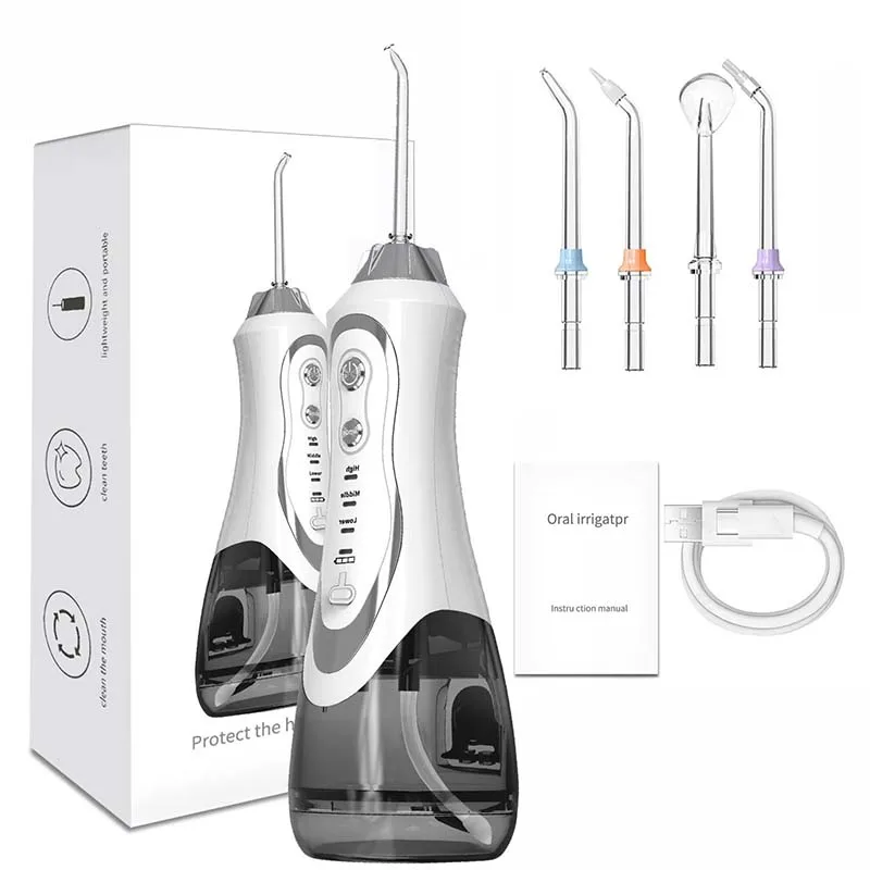 Portable Wireless Water Flosser Elastic Water Flow Household Oral Cleaning Electric Tooth Rinser Factory Waterproof IPX7 Battery
Portable Wireless Water Flosser Elastic Water Flow Household Oral Cleaning Electric Tooth Rinser Factory Waterproof IPX7 Battery