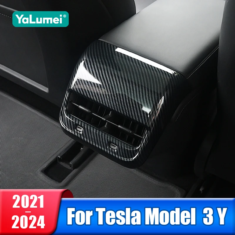 Car Rear Air Conditioning Vent Outlet Cover For Tesla Model Y Model 3 2021 2022 2023 2024 Accessories
Car Rear Air Conditioning Vent Outlet Cover For Tesla Model Y Model 3 2021 2022 2023 2024 Accessories