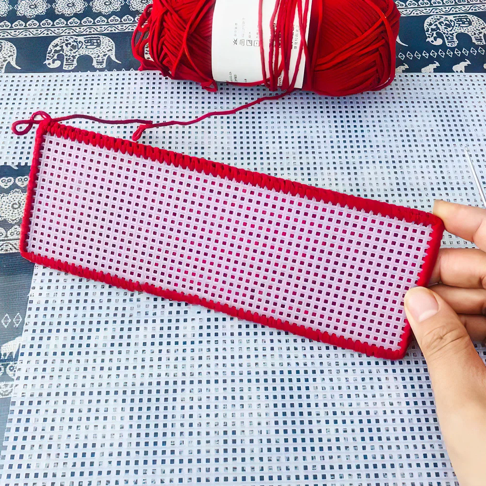 4pcs Cross Stitch Mesh Plastic Canvas Sheets 26X33.5Cm Blank Craft Grid For Diy Embroidery Yarn Crafting Needlework Supplies
4pcs Cross Stitch Mesh Plastic Canvas Sheets 26X33.5Cm Blank Craft Grid For Diy Embroidery Yarn Crafting Needlework Supplies